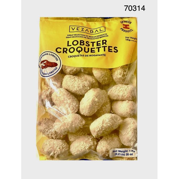 LOBSTER CROQUETTES/CROQUETAS. 3/28 PACK