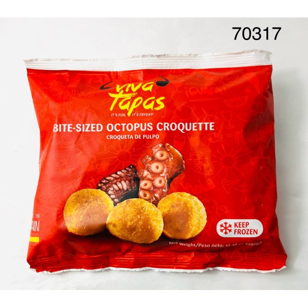 CROQUETA PULPO          BEN FZ. 14/12.34OZ