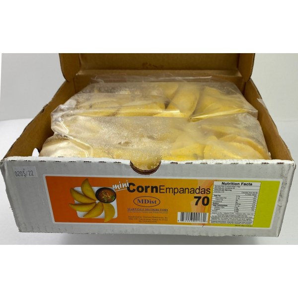BEEF.PATTY/EMPANADA COLOMBIA CARNE. 1/70 PACK
