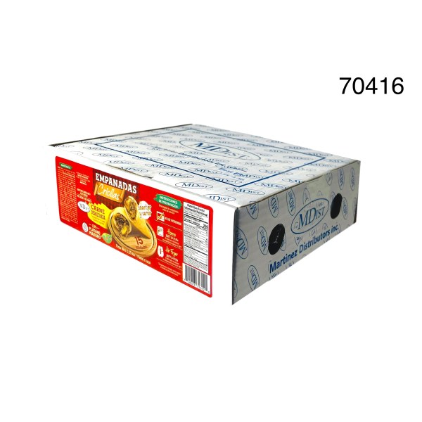 EMPANADA CARNE MDI FZ VNZ C/PLATANO PREF. 1/15 PACK