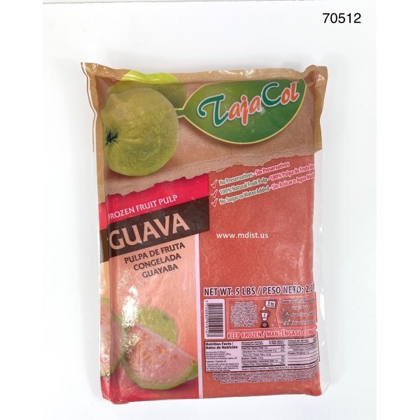 GUAVA PULP/PULPA DE GUAYABA. 5/5LB