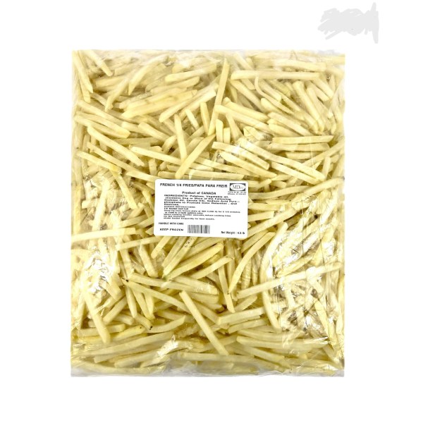 CRISPY 1/4 FRIES/PAPA PARA FREIR. 6/4.5LB
