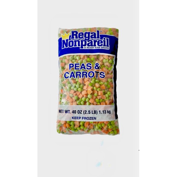 PEAS & CARROT FRZN/PITIPUA Y ZANAHORIA. 12/2.5LB