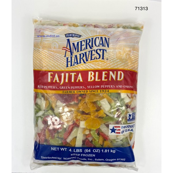 FAJITA BLEND. 6/4LB