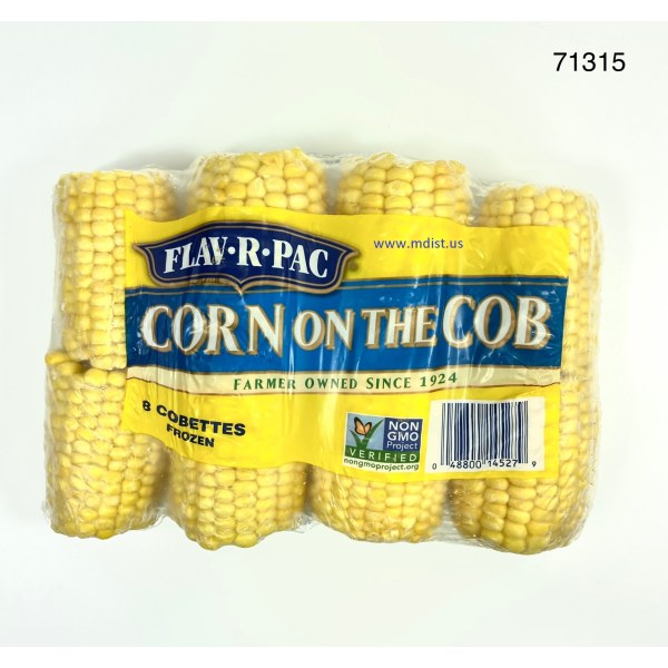 CORN ON COB/MAZORCA DE MAIZ. 12/8 PACK