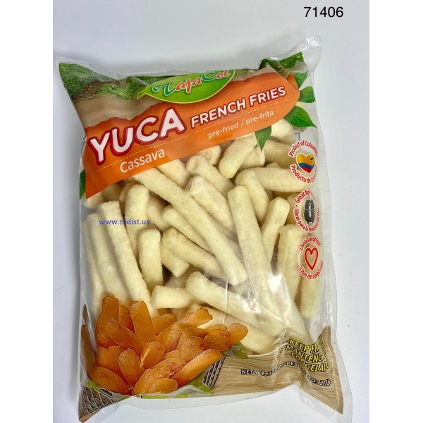 CASSAVA FRENCH FRIES/YUCA. 10/2LB