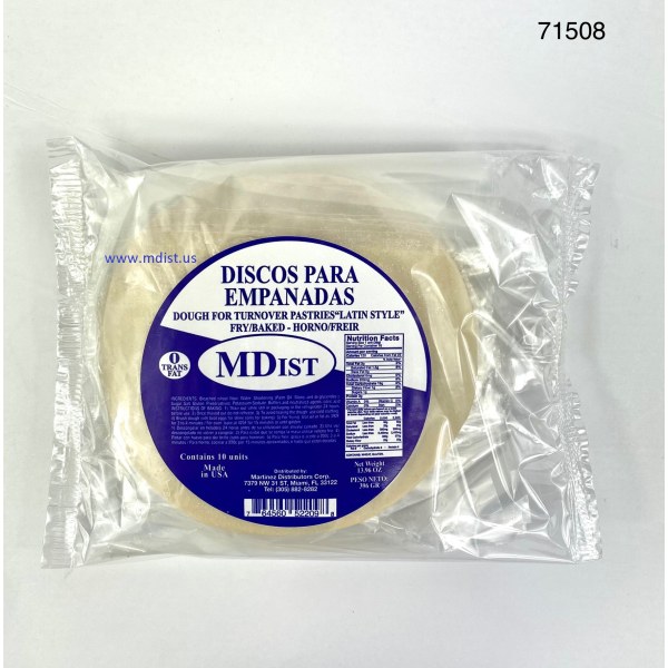 PASTRIES DOUGH SMALL/DISCOS. 24/10 PACK