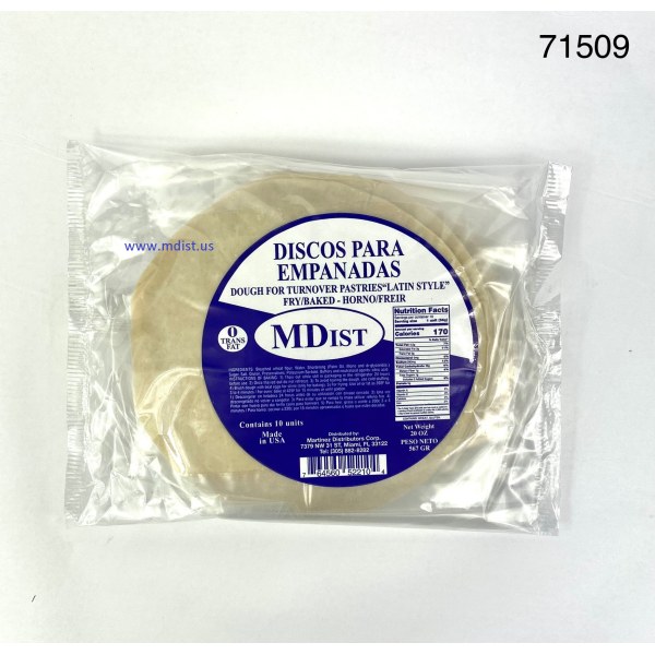 PASTRIES DOUGH BIG/DISCOS. 20/10 PACK