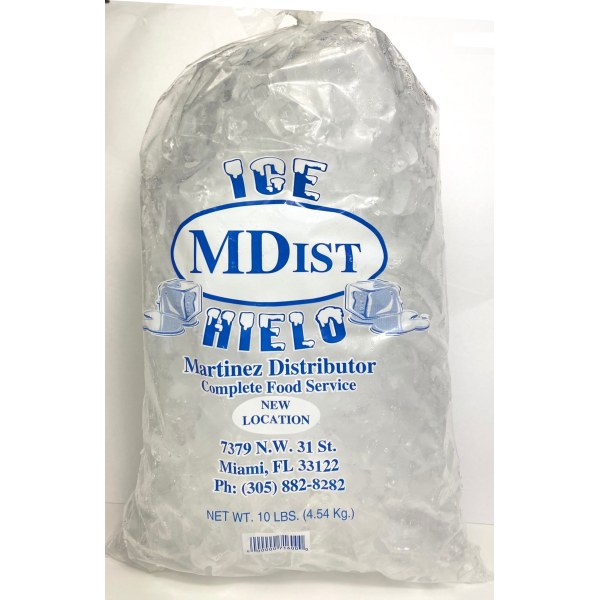 BAGGED ICE/HIELO. 1/8LB