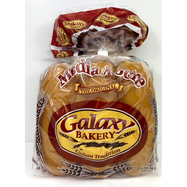 CUBAN BREAD MIDNIGHT/PAN MEDIA NOCHE. 1/6 PACK