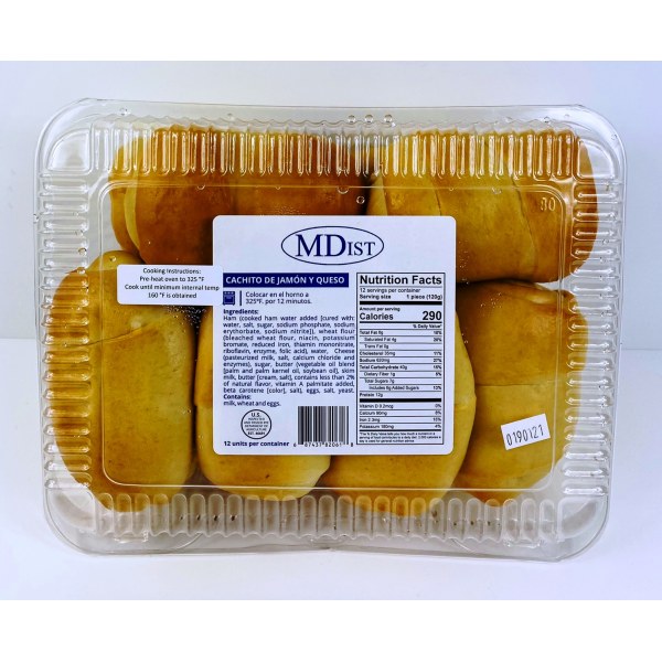 CACHITO DE JAMON Y QUESO. 4/12 PACK