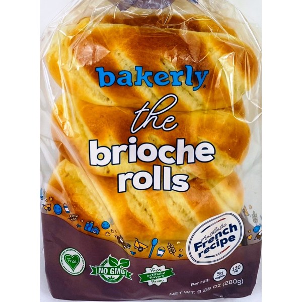 BRIOCHE ROLLS/PAN. 12/9.88OZ