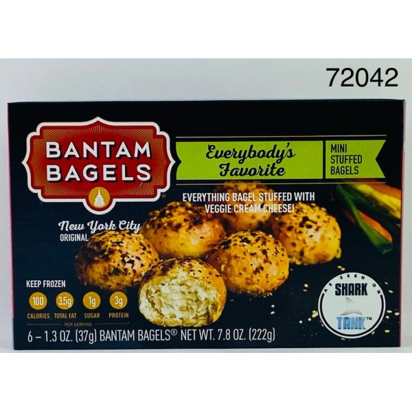 EVERYTHING STUFFED BAGEL. 6/7.8OZ