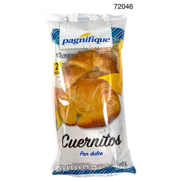 CUERNITOS DE PAN DULCE. 45/2CT