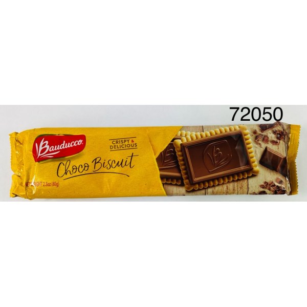BAUDUCCO CHOCOBISCUIT. 18/2.82OZ