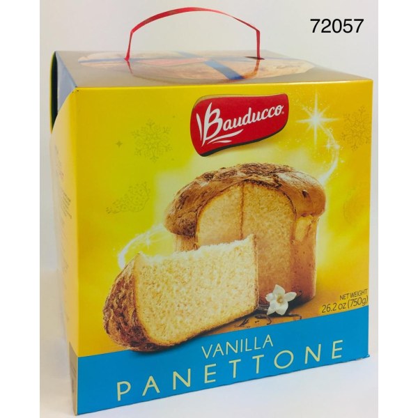 BAUDUCCO VANILLA PANETTONE. 12/24OZ