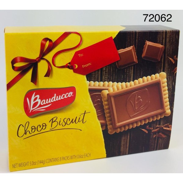 BAUDUCCO CHOCOBISCUIT. 8/5OZ