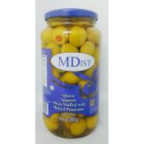 QUEEN OLIVES W/PEPPER/ACEITUNA. 6/16.9OZ