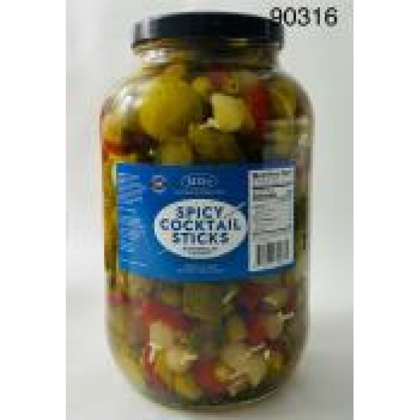 SPICY COCKTAIL STICKS BANDERILLAS.. 3/135.8OZ