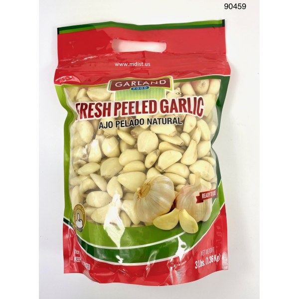 GARLAND PEELD GARLIC/AJO PELADO. 12/3LB