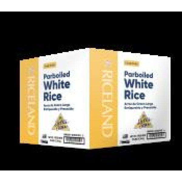 PARBOILED LONG GRAIN RICE/ARROZ. 1/25LB