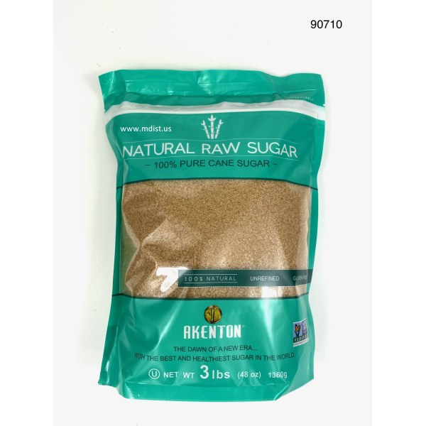 BROWN RAW SUGAR/AZUCAR MORENA. 9/3LB