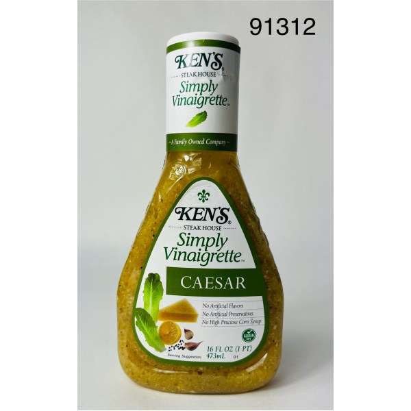 KEN'S SIMPLY.VING. CAESAR. 6/16OZ