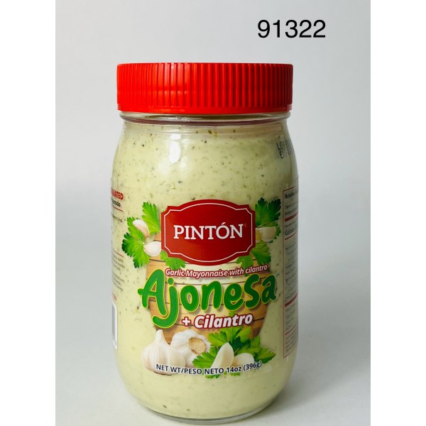 AJONESA CILANTRO MAYONNAISE. 12/14 OZ