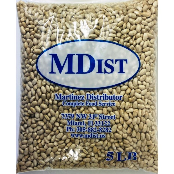 GREAT NORTHERN BEAN/FRIJOL BLANCO. 1/5LB