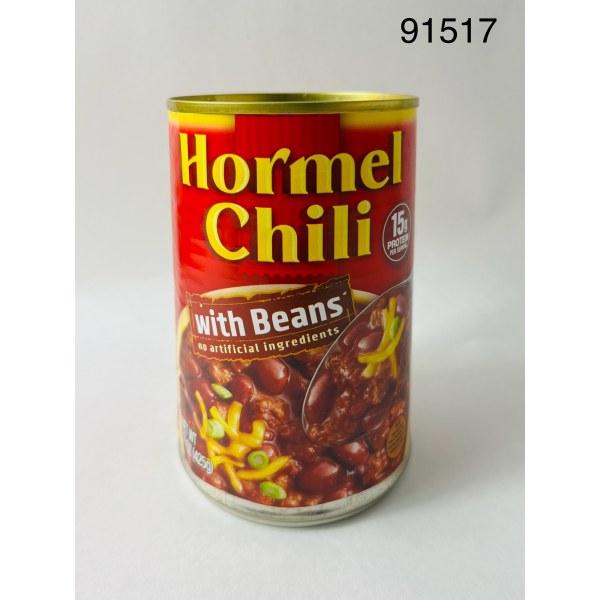 HORMEL    CHILI WITH BEANS. 12/15OZ
