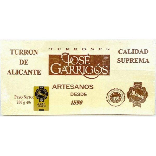 TURRON ALICANTE. 20/7OZ