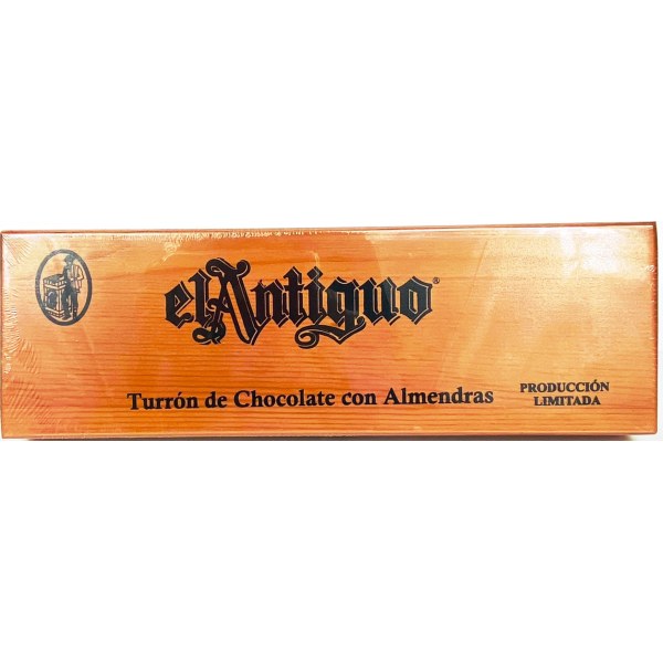 TURRON CHOCOLATE CON ALMENDRAS. 10/500G