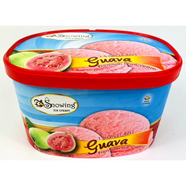GUAVA ICE CREAM/HELADO GUAYABA. 8/48OZ