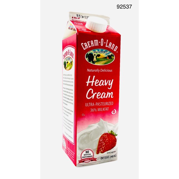 HEAVY CREAM/CREMA ESPESA. 12/1QT