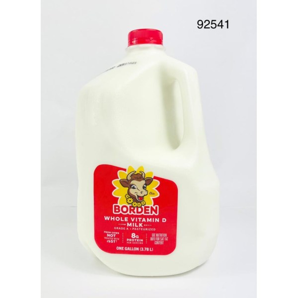 BORDEN   WHOLE MILK/LECHE. 4/1 GAL
