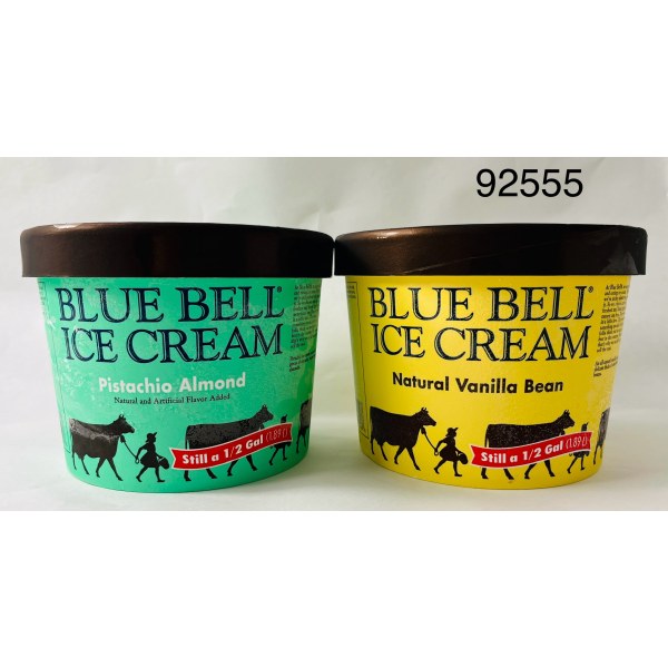 HELADO BROWN RIM HALF GALLON BLUB. 1/0.5GL