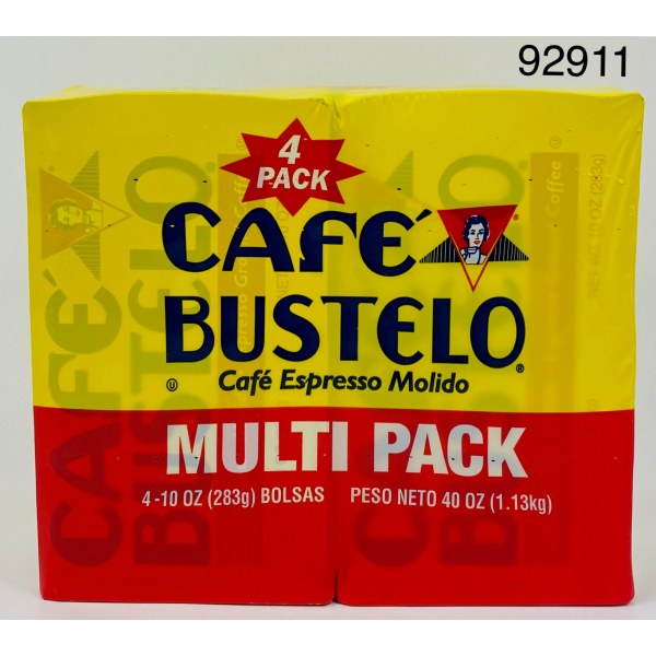 GROUND COFFEE 10OZ/CAFE BUSTELO FP. 6/4PACK