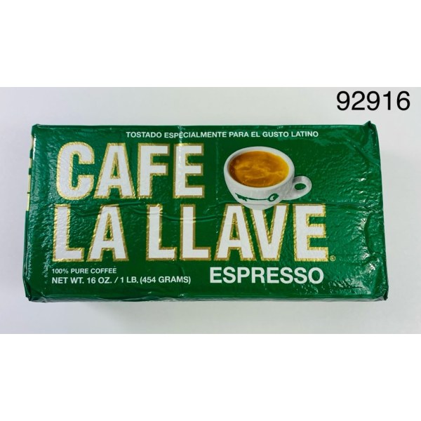 GROUND COFFEE        /CAFE LA LLAVE. 12/16OZ