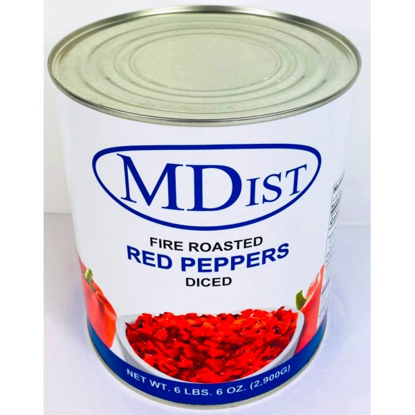 RED PEPPER DICED ROASTED/PIMIENTO. 6/102 OZ