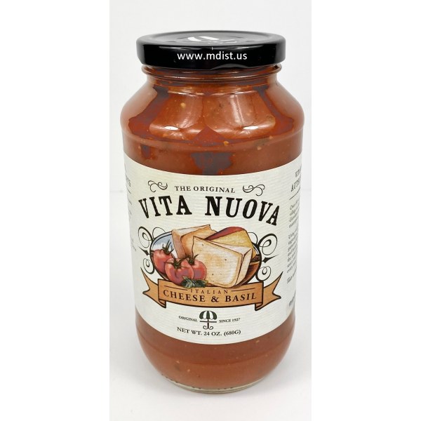 VITANOVA W/CHEESE SAUCE/SALSA. 12/24OZ