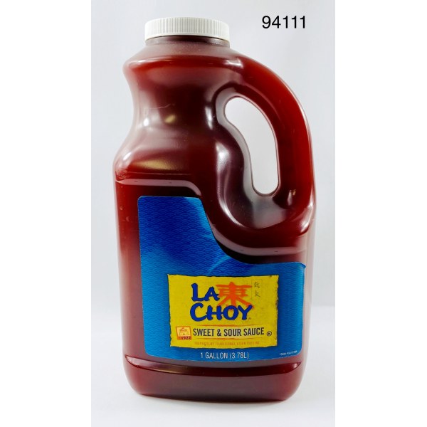 SWEET & SOUR SAUCE/SALSA AGRIDULCE. 4/1GAL