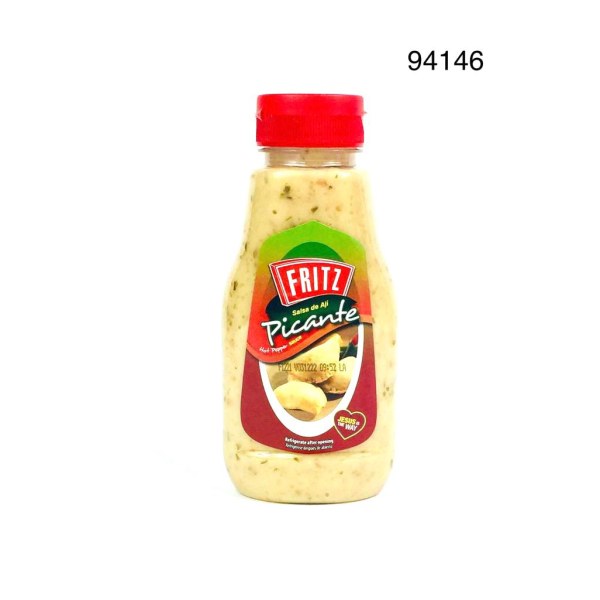 FRITZ HOT SAUCE/SALSA AJI PICANTE. 12/8.47OZ