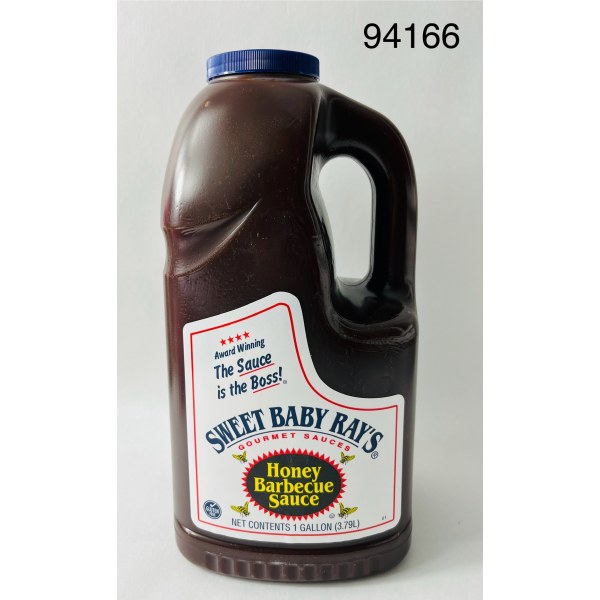 SBR'S HONEY         BBQ SAUCE. 4/1GALLON