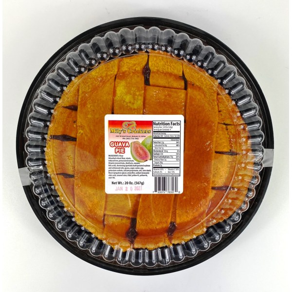 GUAVA PIE/TARTA DE GUAYABA. 1/20OZ