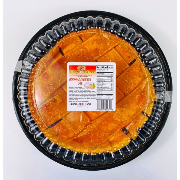 GUAVA & CHEESE PIE/TARTA GUAVA & QUESO. 1/20OZ