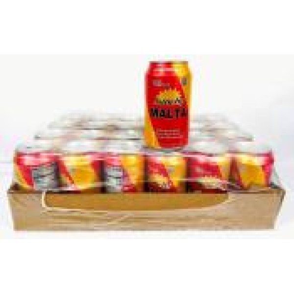 SUNCHY MALT DRINK 12 OZ/MALTA. 1/24 PACK