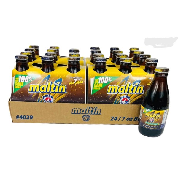 POLAR MALTIN 7 OZ/ MALTA. 1/24 PACK