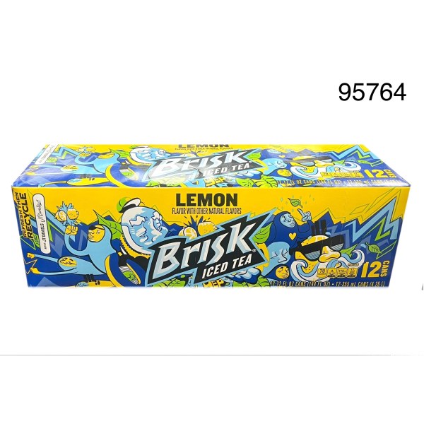 SODA BRISK ICED TEA     12OZ. 1/12 PACK