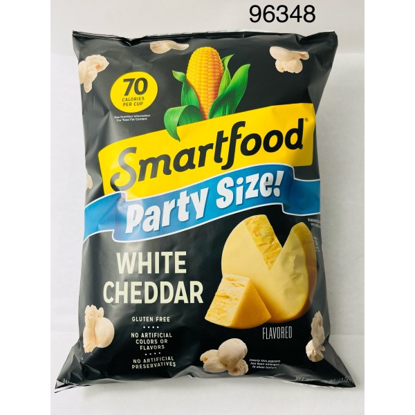SF WHITE CHEDDAR POPCORN. 6/9.75OZ